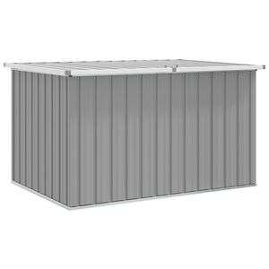 vidaXL Baule da Giardino Grigio 150x101x91 cm