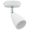 vidaXL Faretto da soffitto Bianco 8 x 8 x 14.5 cm Acciaio