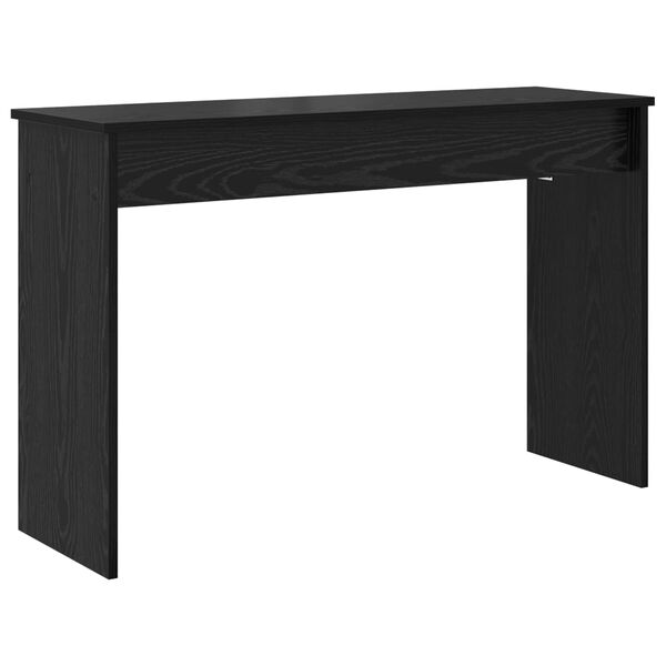 vidaXL Supporto per Tastiera Rovere Nero 100 x 32 x 64 cm