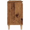 vidaXL Mobile Sottolavabo Legno Antico 65x33x60 cm in Truciolato