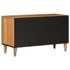 vidaXL Mobile TV Naturale 80 x 31,5 x 46 cm Legno di mango massello