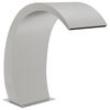 vidaXL Fontana per Piscina 22x60x70 cm in Acciaio Inox 304