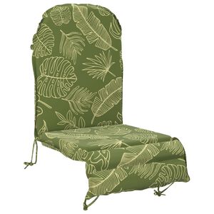 vidaXL Cuscino per Lounger Sole GEMERT 100% Poliestere Design a foglia