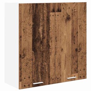 vidaXL Armadio pensile Legno vecchio 80 x 31 x 80 cm Legno multistrato