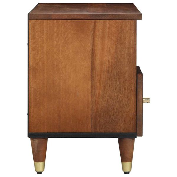 vidaXL Mobile TV con cassetto Marrone miele 100 x 33 x 46 cm