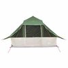 vidaXL Tenda Tipi con tetto Verde 364 x 281 x 257 cm taffetà