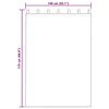 vidaXL Tende Blackout con Anelli 2 pcs Verde 175 x 140 cm Poliestere