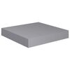 vidaXL Scaffali a Parete 4 pz Grigi 23x23,5x3,8 cm in MDF