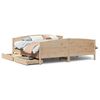 vidaXL Letto senza Materasso 160x200 cm in Legno Massello di Pino