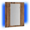 vidaXL Mobile da Bagno Legno Antico 40x12x45cm in Legno Multistrato