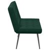 vidaXL Panca Verde Scuro 110x74x84 cm in Velluto
