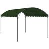 vidaXL Gazebo 4 x 3 x 2,6 m Verde Poliestere e Acciaio