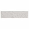 vidaXL Soglia della Finestra Texture in Marmo 80 x 20 x 4,5 cm PVC
