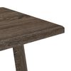 vidaXL Tavolo da Pranzo Grigio 120x60x74 cm in MDF e Ferro