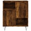 vidaXL Credenza Rovere Fumo 60x35x70 cm in Legno Multistrato
