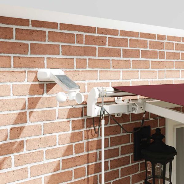 vidaXL Tenda da Sole Retrattile Automatica con LED Bord&ograve; 500x300 cm