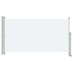 vidaXL Tenda laterale 100% poliestere ferro acciaio