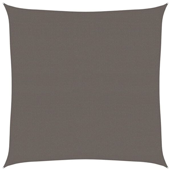 vidaXL Vela Parasole 160 g/m&sup2; Antracite 7x7 m in HDPE