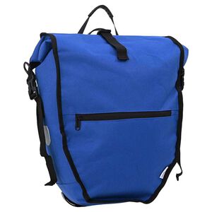vidaXL Borsa per biciclette Blu 32,5 x 17 x 57 cm Poliestere
