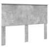 vidaXL Struttura del letto Grigio Concret&egrave; 150 x 200 cm Pino massello