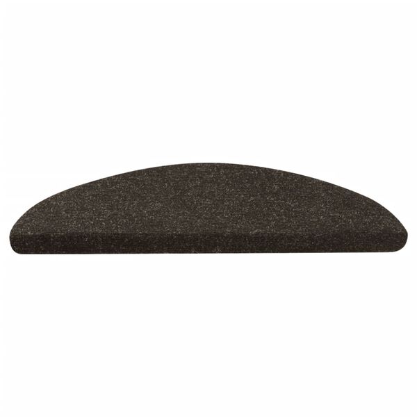 vidaXL Tappetini Autoadesivi per Scale 10pz Antracite 65x22,5x3,5 cm