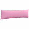 vidaXL Cuscini da Divano 2 pcs Rosa 145 x 40 cm Tessuto