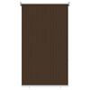 vidaXL Tenda a Rullo Esterno Blocco UV 90% Marrone 80 x 230 cm HDPE