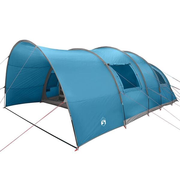 vidaXL Tenda a tunnel con tetto Blu 710 x 460 x 245 cm