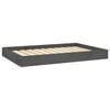 vidaXL Cuccia per Cani Grigia 91,5x64x9 cm in Legno Massello di Pino