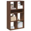 vidaXL Libreria Rovere Marrone 66x31x112 cm in Legno Multistrato