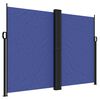 vidaXL Tenda da Sole Laterale Retrattile Blu 180x1000 cm
