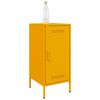 vidaXL Credenza Giallo Senape 36x39x79 cm in Acciaio