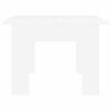 vidaXL Tavolino da Salotto Bianco 100x60x42 cm in Legno Multistrato