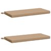 vidaXL Cuscini per Panchina a 2 Pezzi SOEST 2 pz 100% Poliestere