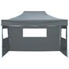 vidaXL Tenda Party Antracite 280 x 410 x 315 cm Tessuto Oxford