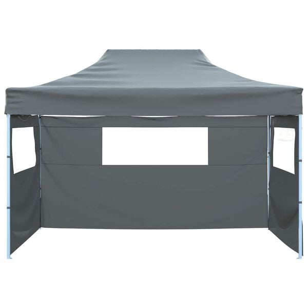 vidaXL Tenda Party Antracite 280 x 410 x 315 cm Tessuto Oxford