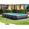 Intex Set Piscina Ultra XTR Frame Rettangolare 975x488x132 cm