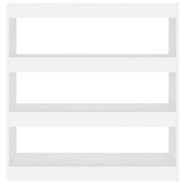vidaXL Libreria/Divisorio Bianco 100x30x103 cm