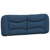 vidaXL Letto con Materasso Hvar Blu 140x190 cm in Tessuto