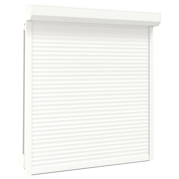 vidaXL Tapparella Avvolgibile in Alluminio 140x150 cm Bianca