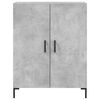 vidaXL Credenza Grigio Cemento 69,5x34x90 cm in Legno Multistrato