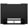 vidaXL Mobile TV a Muro Nero Lucido 120x23,5x90 cm Legno Multistrato