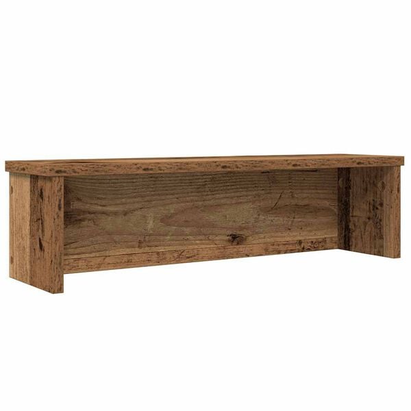 vidaXL Scaffali da Cucina Impilabili 2 pz Legno Vecchio 60x15x16 cm