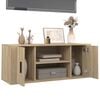 vidaXL Mobile per TV Rovere Sonoma 100x35x40 cm Legno Multistrato