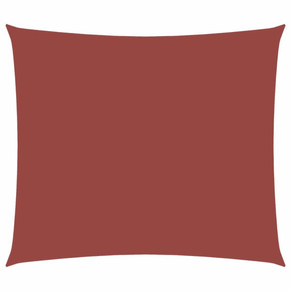 vidaXL Parasole a Vela Oxford Rettangolare 2,5x3 m Terracotta