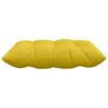 vidaXL Cuscini per Seduta 4 pcs Giallo Chiaro 40 x 40 x 6 cm Tessuto