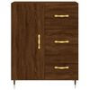vidaXL Credenza Rovere Marrone 69,5x34x90 cm in Legno Multistrato