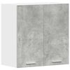 vidaXL Mobile Pensile &ldquo;Lyon&rdquo; Grigio Cemento 60x31x60 cm