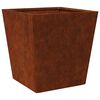 vidaXL Fioriera da Giardino 40x40x40 cm in Acciaio Corten