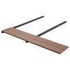 vidaXL Tavola da decking 20 pcs Marrone Chiaro WPC